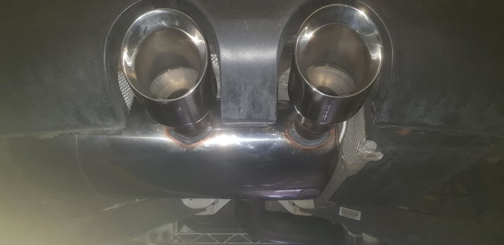 Milltek exhaust system for R32 Mark 5 Golf fitted and tuned at Tuning Emporium